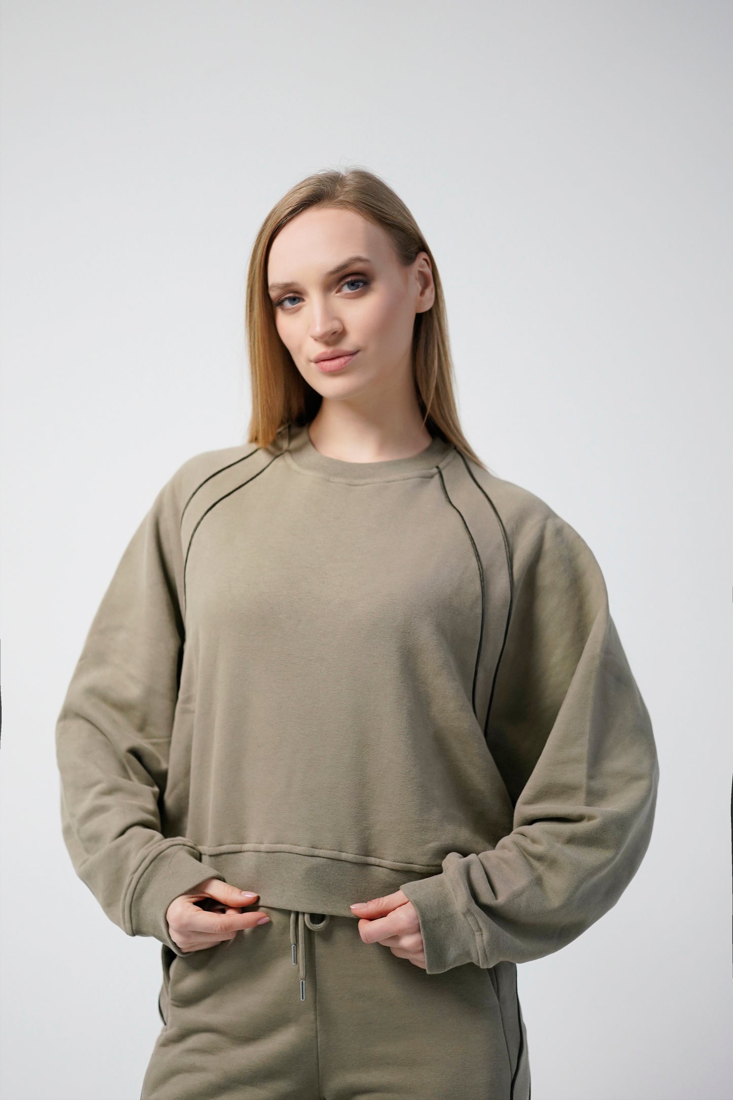 Çizgili Sweatshirt